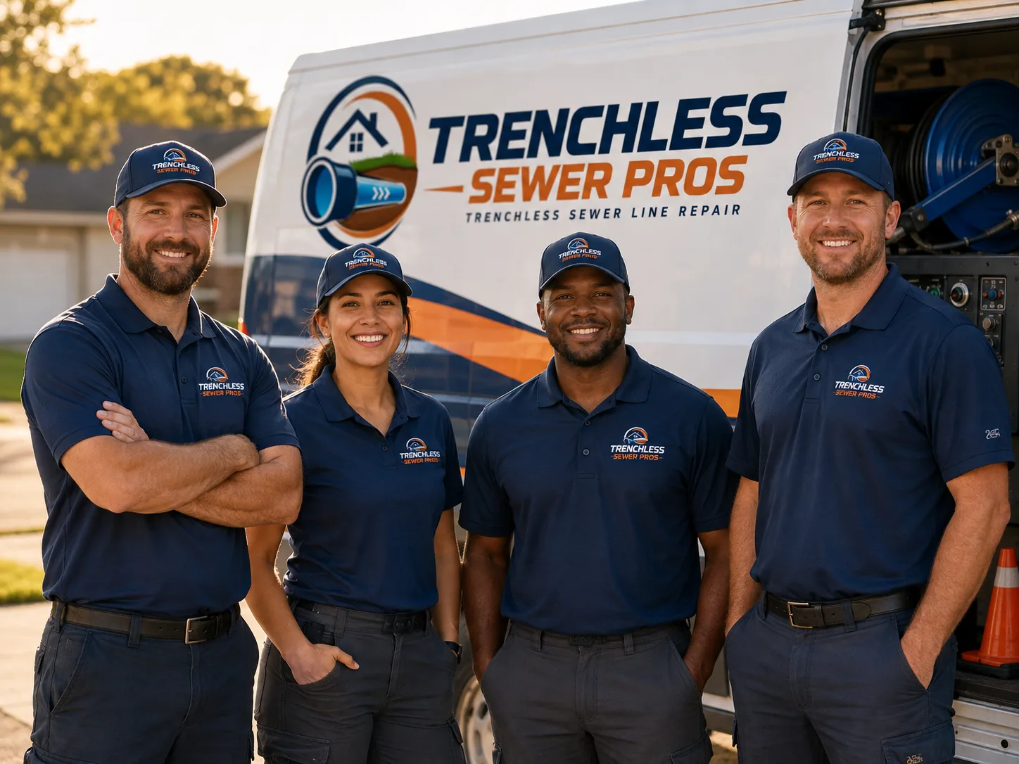 Trenchless Sewer Repair company in Round Top, TX